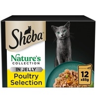 Sheba Nature Pouch Poultry Jelly 12X85g